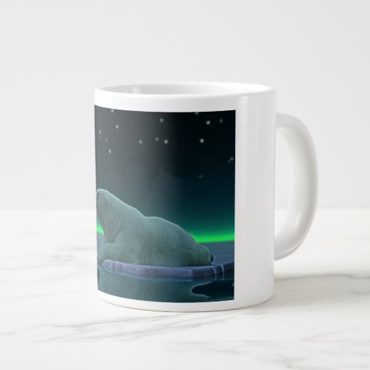 Ice Edge Polar-Beer Jumbo Mok (Voorkant rechts)