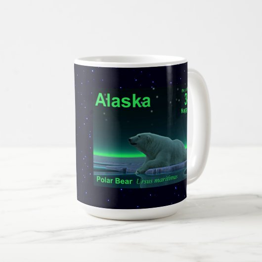 Ice Edge Polar-Beer Koffiemok (Voorkant rechts)