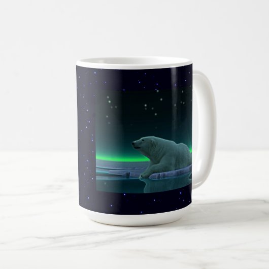 Ice Edge Polar-Beer Koffiemok (Voorkant rechts)