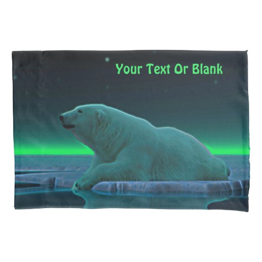 Ice Edge Polar-Beer Kussensloop (Voorkant)