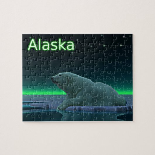 Ice Edge Polar-Beer Legpuzzel (Horizontaal)