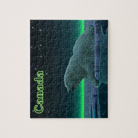 Ice Edge Polar-Beer Legpuzzel (Verticaal)