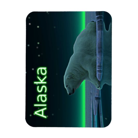 Ice Edge Polar-Beer Magneet (Verticaal)