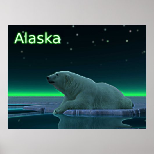 Ice Edge Polar-Beer Poster (Voorkant)