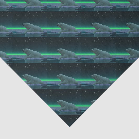 Ice Edge Polar-Beer Tissuepapier (Detail)