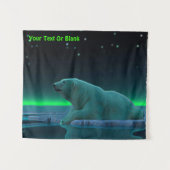 Ice Edge Polar-Beer Wandkleed (Voorkant (horizontaal))