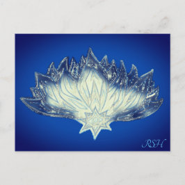 Ice Elemental Lotus Briefkaart