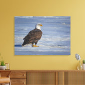 Ice Fishing Canvas Afdruk (Insitu (Woonkamer))