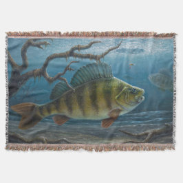 Ice Fishing for Perch Deken