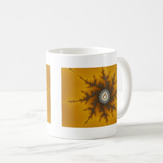 Ice Flake - Fractal Mok (Voorkant rechts)