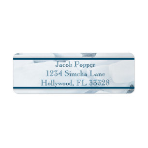 Ice Floe Return Address Labels