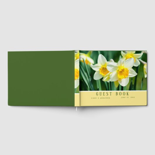 Ice Follies Daffodils bruiloft gastenboek (Volledig)