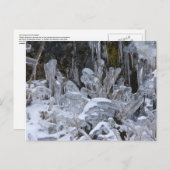 Ice Formations, Unalaska Island Briefkaart (Voorkant / Achterkant)