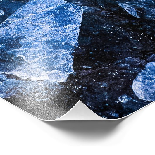 Ice Foto Afdruk (Hoek)