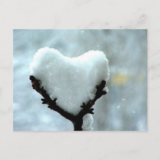Ice Heart Briefkaart (Voorkant)