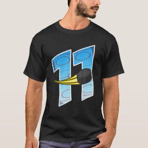 Ice Hockey 11e verjaardag - Ik ben 11 - Kindermeis T-shirt