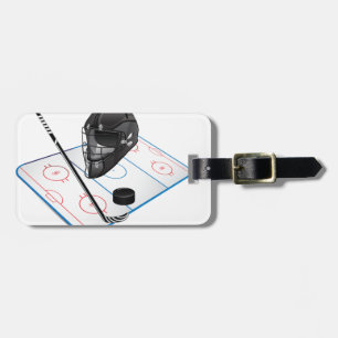 Ice Hockey Bagagelabel