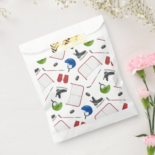 Ice Hockey Birthday Party Bedankzakje (Gezegeld)