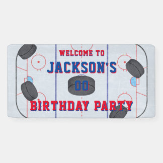 Ice Hockey Birthday Party Spandoek