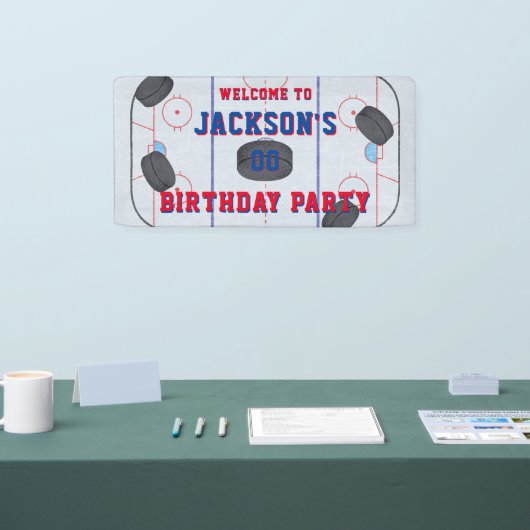 Ice Hockey Birthday Party Spandoek (Beurs)