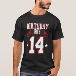 Ice Hockey Boy 14th Birthday Sports Player Coach G T-shirt