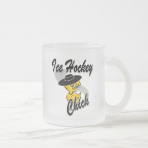 Ice Hockey Chick #4 Matglas Koffiemok
