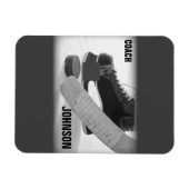 Ice Hockey Coach Bedankt Magneet (Horizontaal)