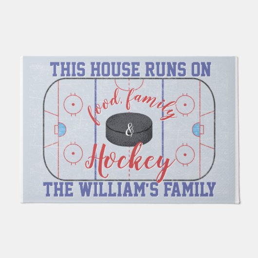 Ice Hockey Fans Deurmat (Voorkant)