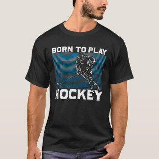Ice Hockey Goalie Gift Idea geboren in Hockey T-shirt