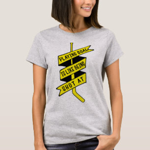 Ice Hockey Goalie Quote T-shirt
