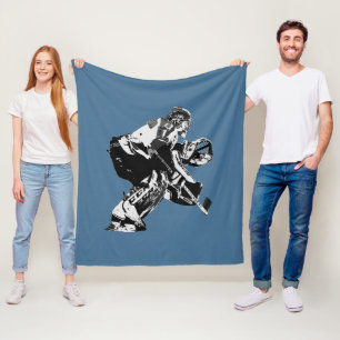 Ice Hockey Goalie - Winter Sport Fleece Deken