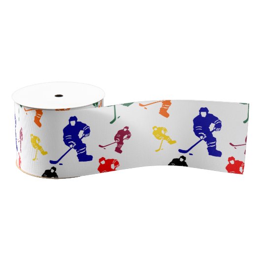 ICE HOCKEY GROSGRAIN LINT (Spoel)