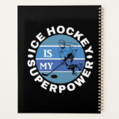 Ice Hockey is mijn Superpower Planner (Achterkant)