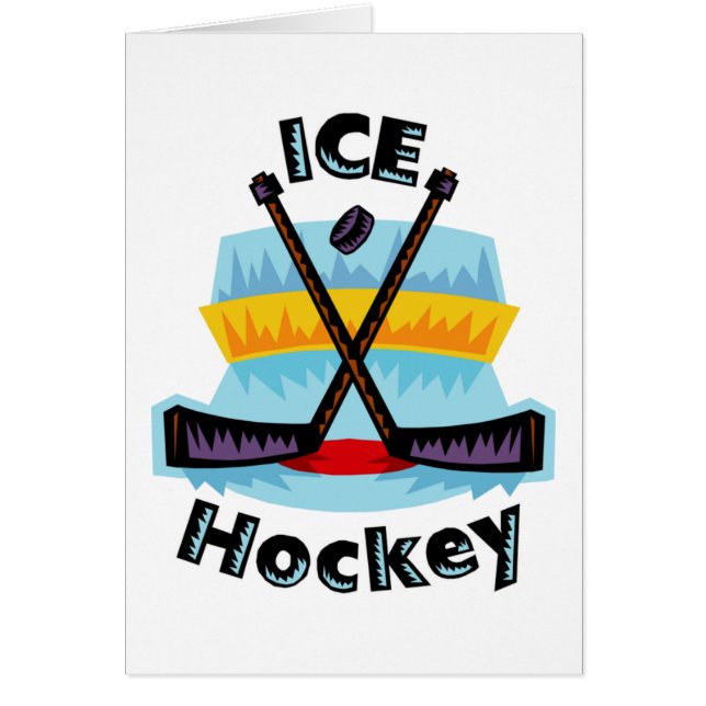 Ice Hockey-Kaarten (Voorkant)