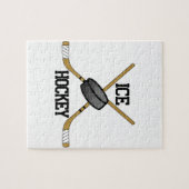 Ice Hockey Legpuzzel (Horizontaal)