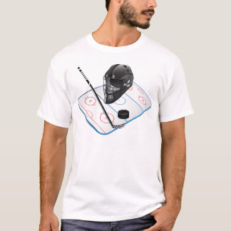 Ice Hockey Mannen Basic T-Shirt
