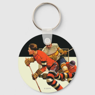 Ice Hockey Match Sleutelhanger