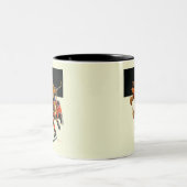 Ice Hockey Match Tweekleurige Koffiemok (Center)