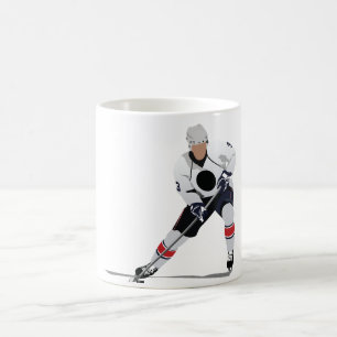 Ice Hockey Player-Mok Koffiemok