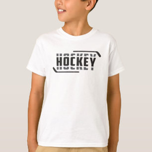 Ice Hockey Player Stick Puck Team Funny Gift Idee T-shirt