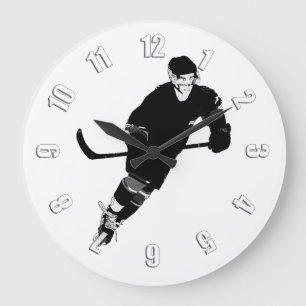 Ice Hockey Player - Winter Sports Grote Klok