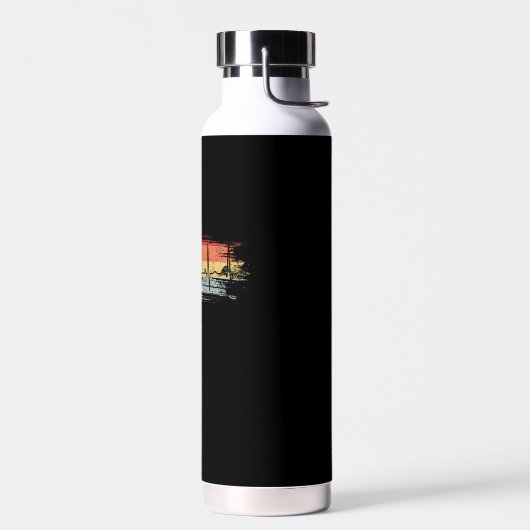 Ice Hockey Retro Waterfles (Links)