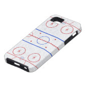 Ice Hockey Rink Case-Mate iPhone Case (Onderkant)