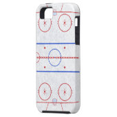 Ice Hockey Rink Case-Mate iPhone Case (Achterkant Links)