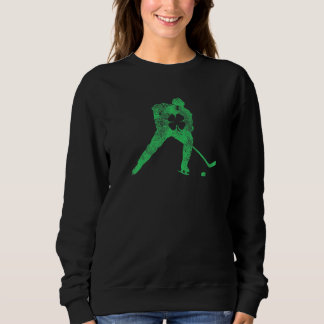 Ice Hockey Schaats Skating St Patrick S Day Shamro Trui