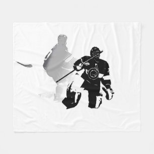 Ice Hockey Season - Goalie en Forward Fleece Deken