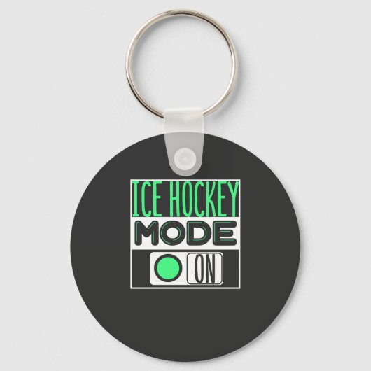 Ice Hockey Sleutelhanger (Voorkant)
