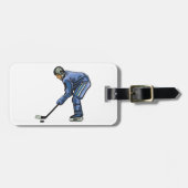 Ice Hockey Tijd Bagagelabels (Voorkant horizontaal)