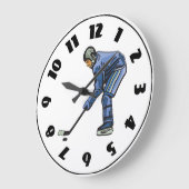 Ice Hockey Time Clock Grote Klok (Hoek)