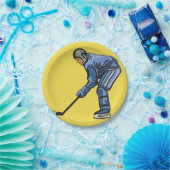 Ice Hockey Time Paper-Borden Papieren Bordje (Feest)